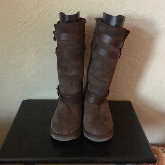 Ultimate Side Laced Tall Sheepskin Boot – Kiwi Sheepskins Unique Sheepskin Boots